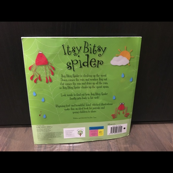 Itsy Bitsy Spider Book - Picture 2 of 2